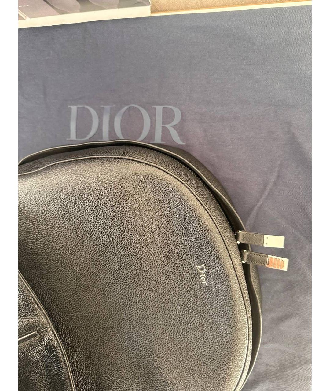 CHRISTIAN DIOR Синий кожаный рюкзак, фото 6