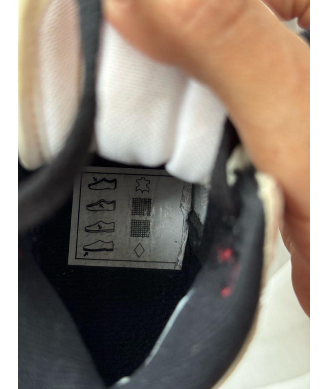 NIKE Красные кожаные кеды, фото 6
