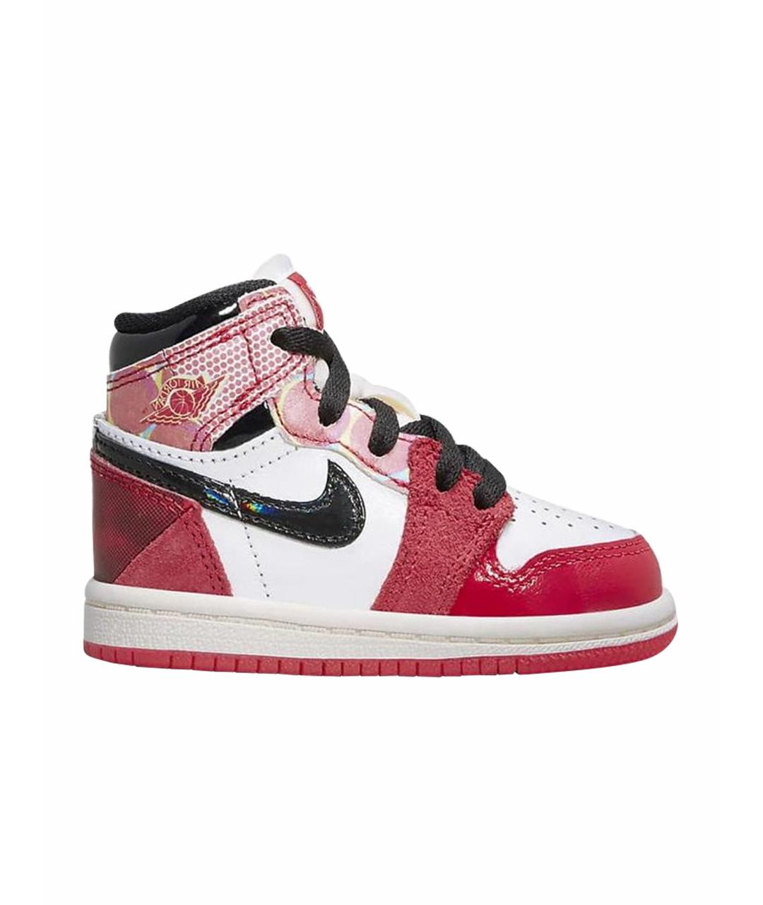 NIKE Красные кожаные кеды, фото 1
