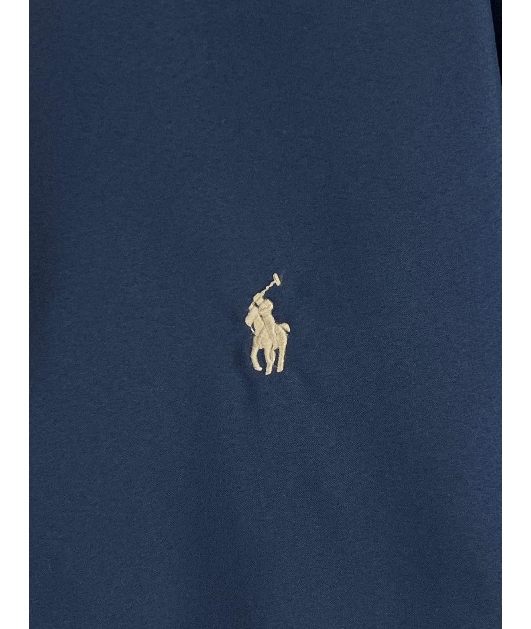 POLO RALPH LAUREN Темно-синяя полиэстеровая куртка, фото 4