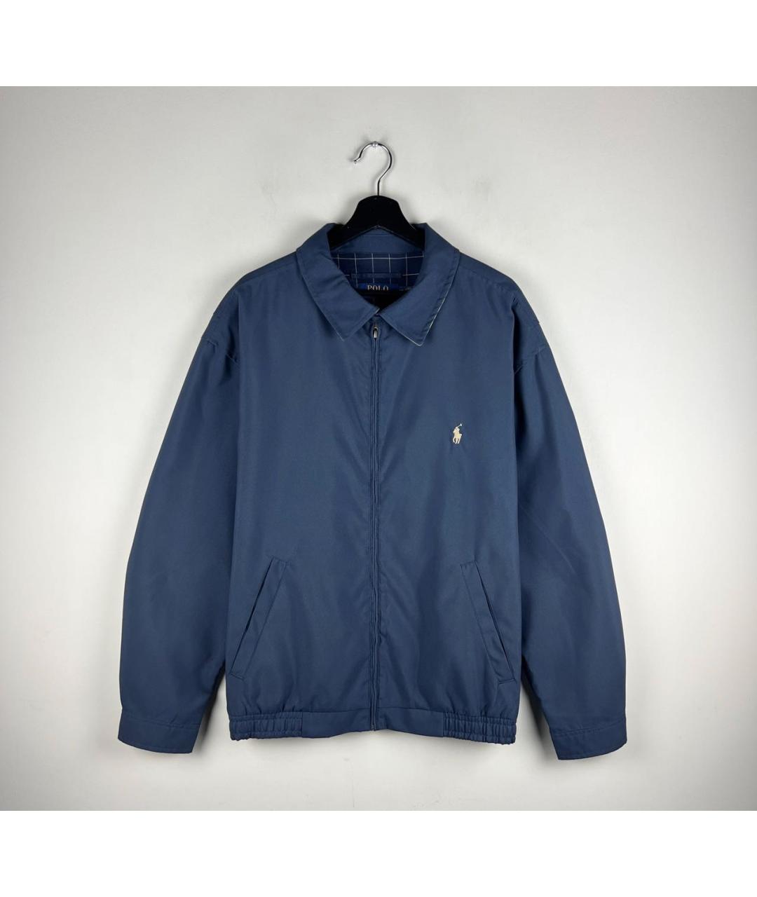 POLO RALPH LAUREN Темно-синяя полиэстеровая куртка, фото 8
