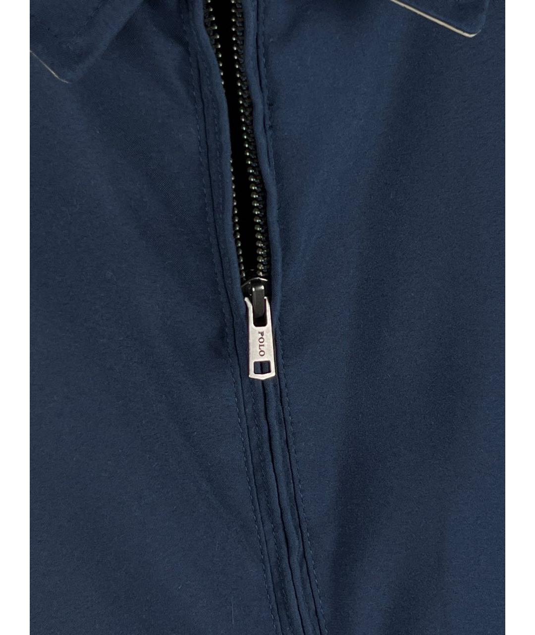 POLO RALPH LAUREN Темно-синяя полиэстеровая куртка, фото 3