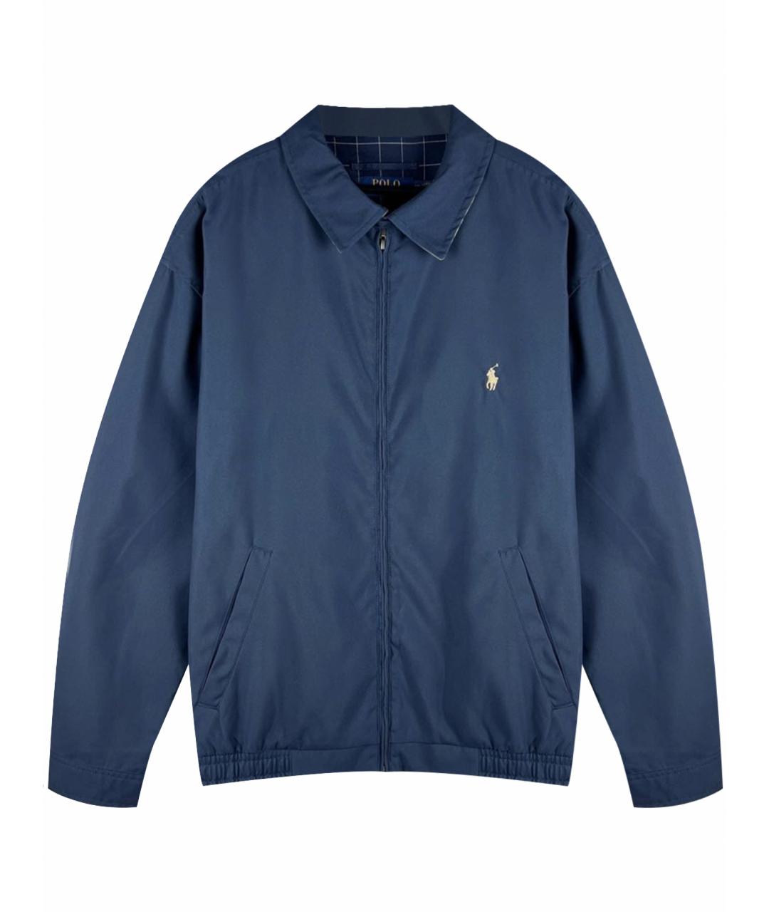 POLO RALPH LAUREN Темно-синяя полиэстеровая куртка, фото 1