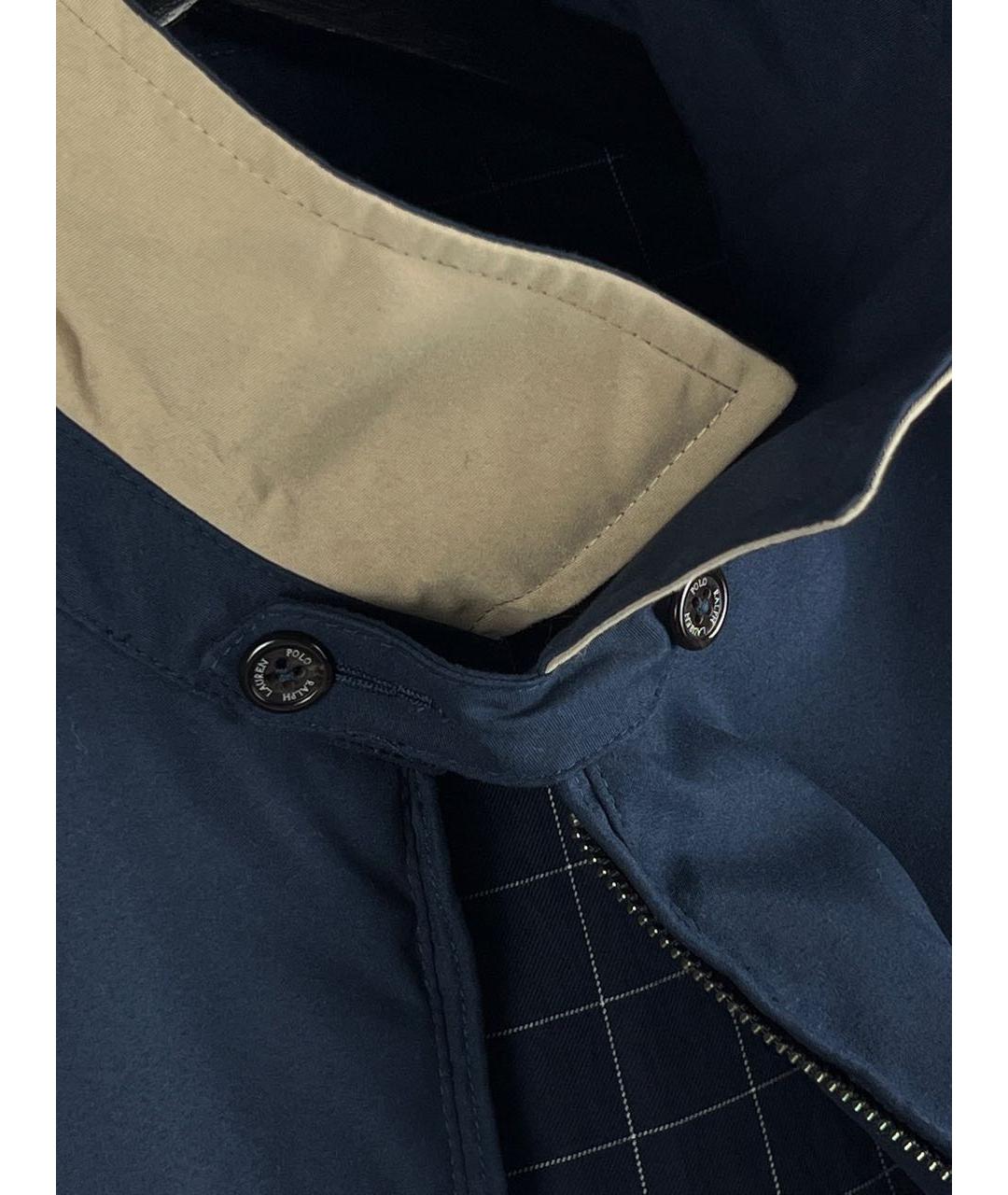 POLO RALPH LAUREN Темно-синяя полиэстеровая куртка, фото 6