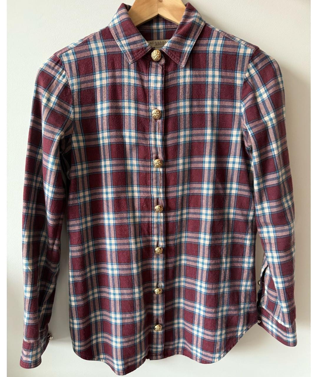 BURBERRY Мульти хлопковая рубашка, фото 7