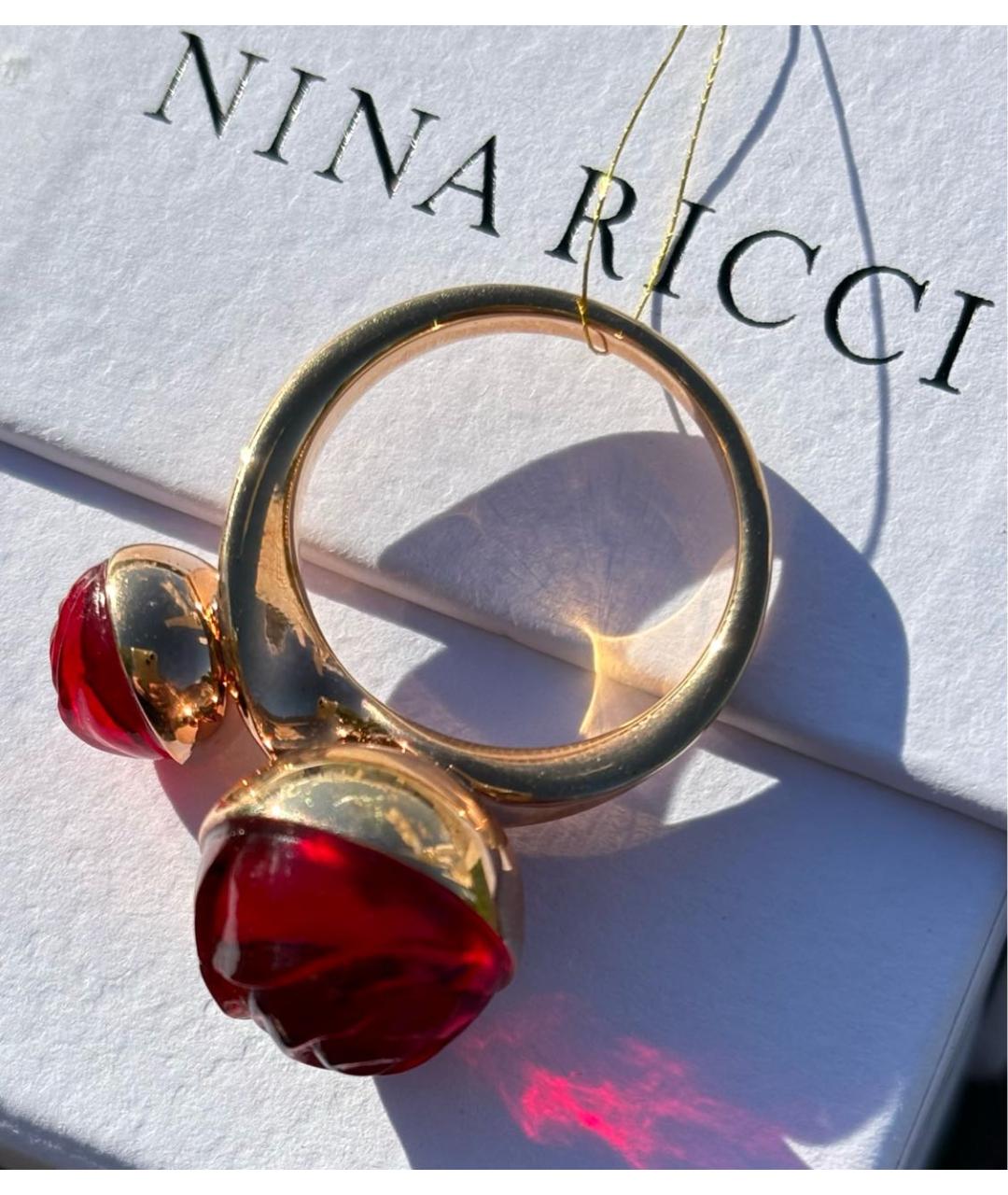 NINA RICCI Золотое кольцо, фото 5