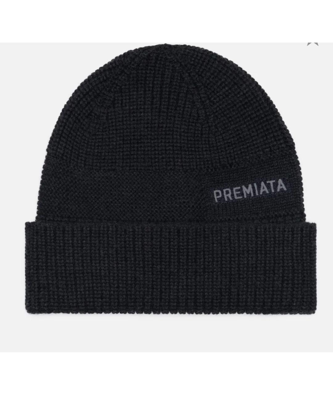 PREMIATA Серая шерстяная шапка, фото 3
