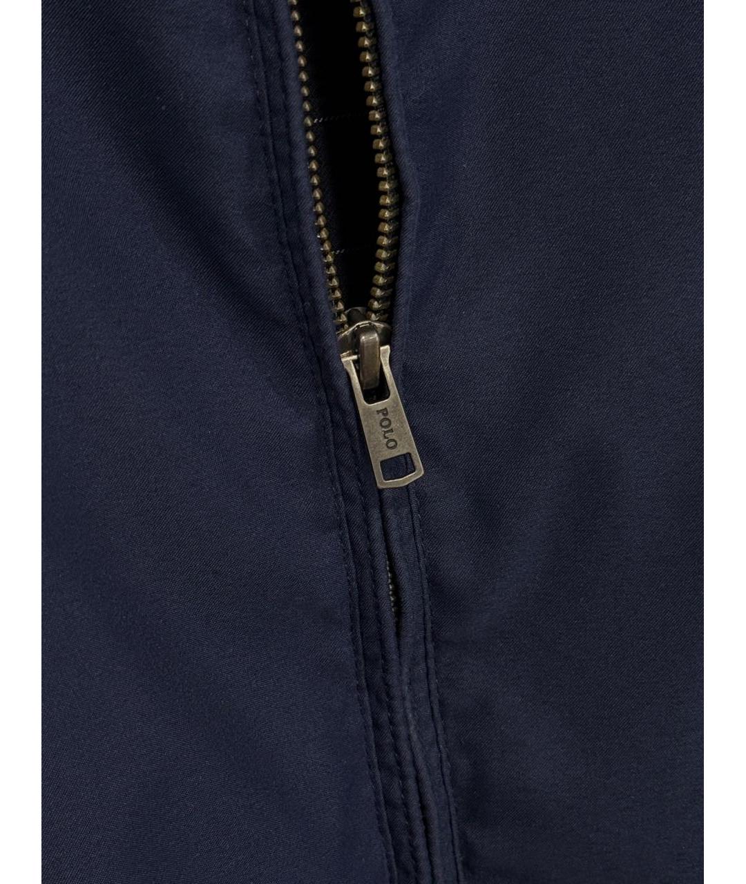 POLO RALPH LAUREN Темно-синяя полиэстеровая куртка, фото 3