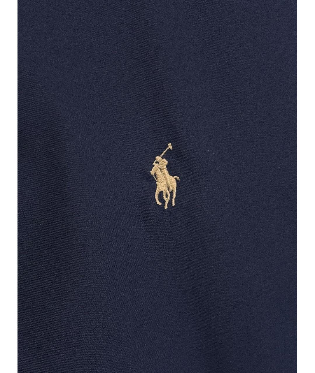 POLO RALPH LAUREN Темно-синяя полиэстеровая куртка, фото 4