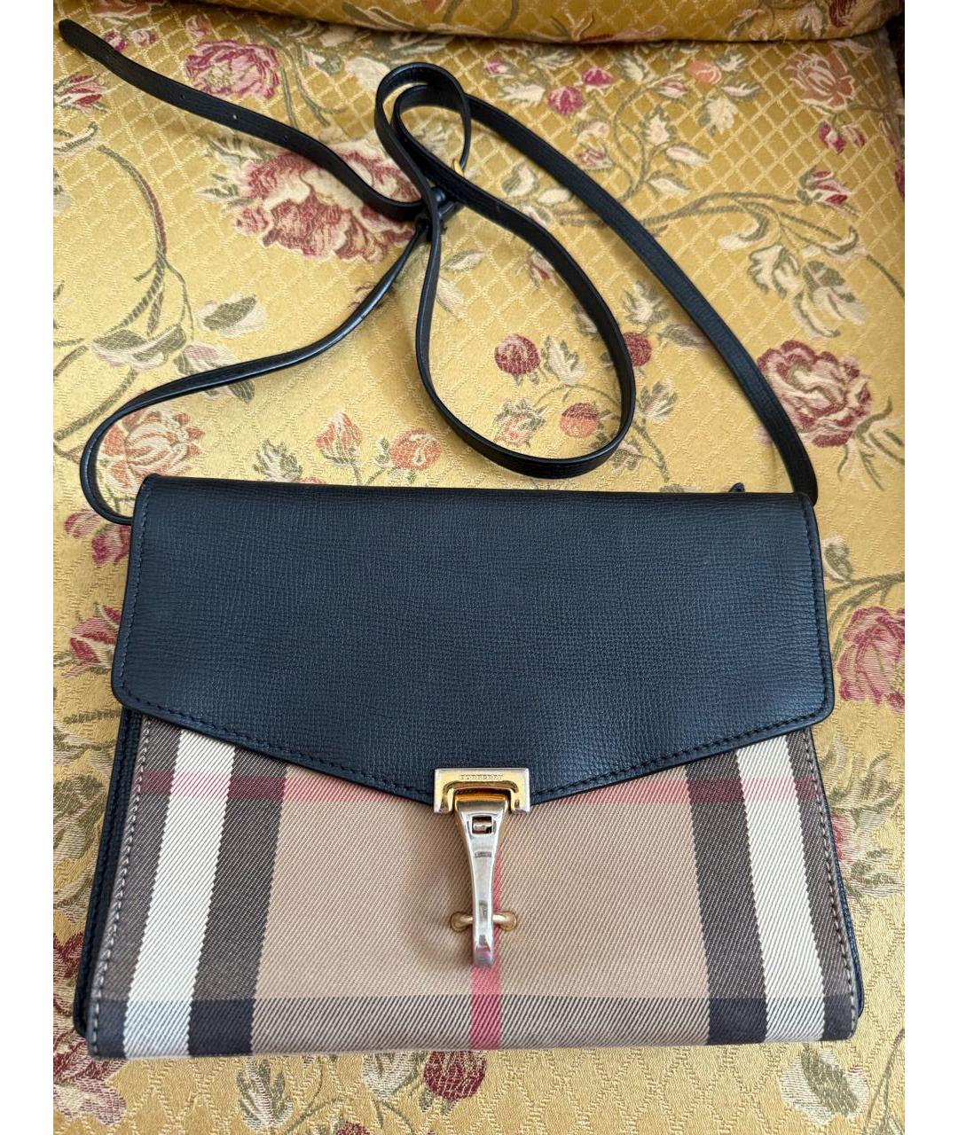 BURBERRY Мульти кожаная сумка через плечо, фото 9