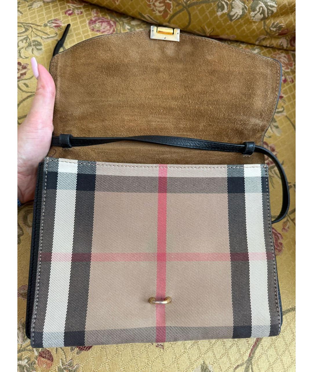 BURBERRY Мульти кожаная сумка через плечо, фото 2