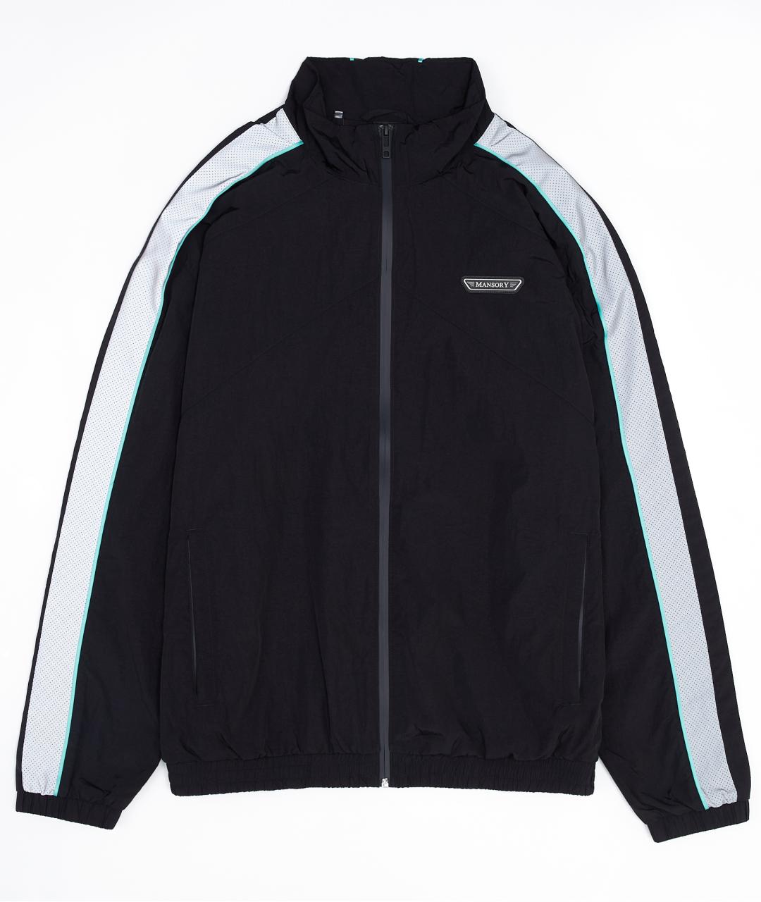 MANSORY x UNDER ARMOUR Черная полиэстеровая куртка, фото 1