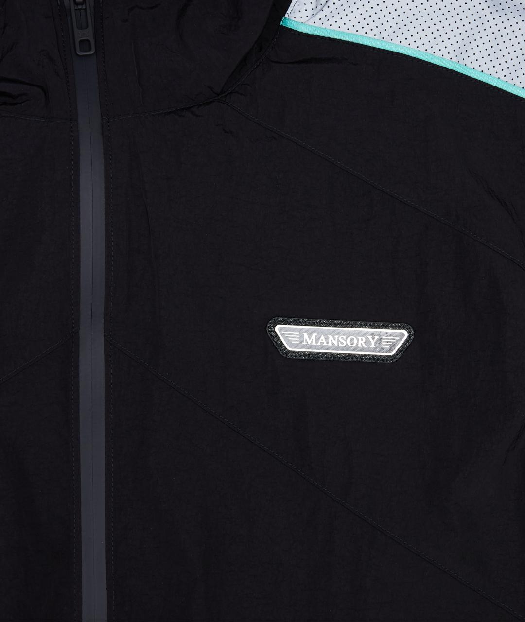 MANSORY x UNDER ARMOUR Черная полиэстеровая куртка, фото 3