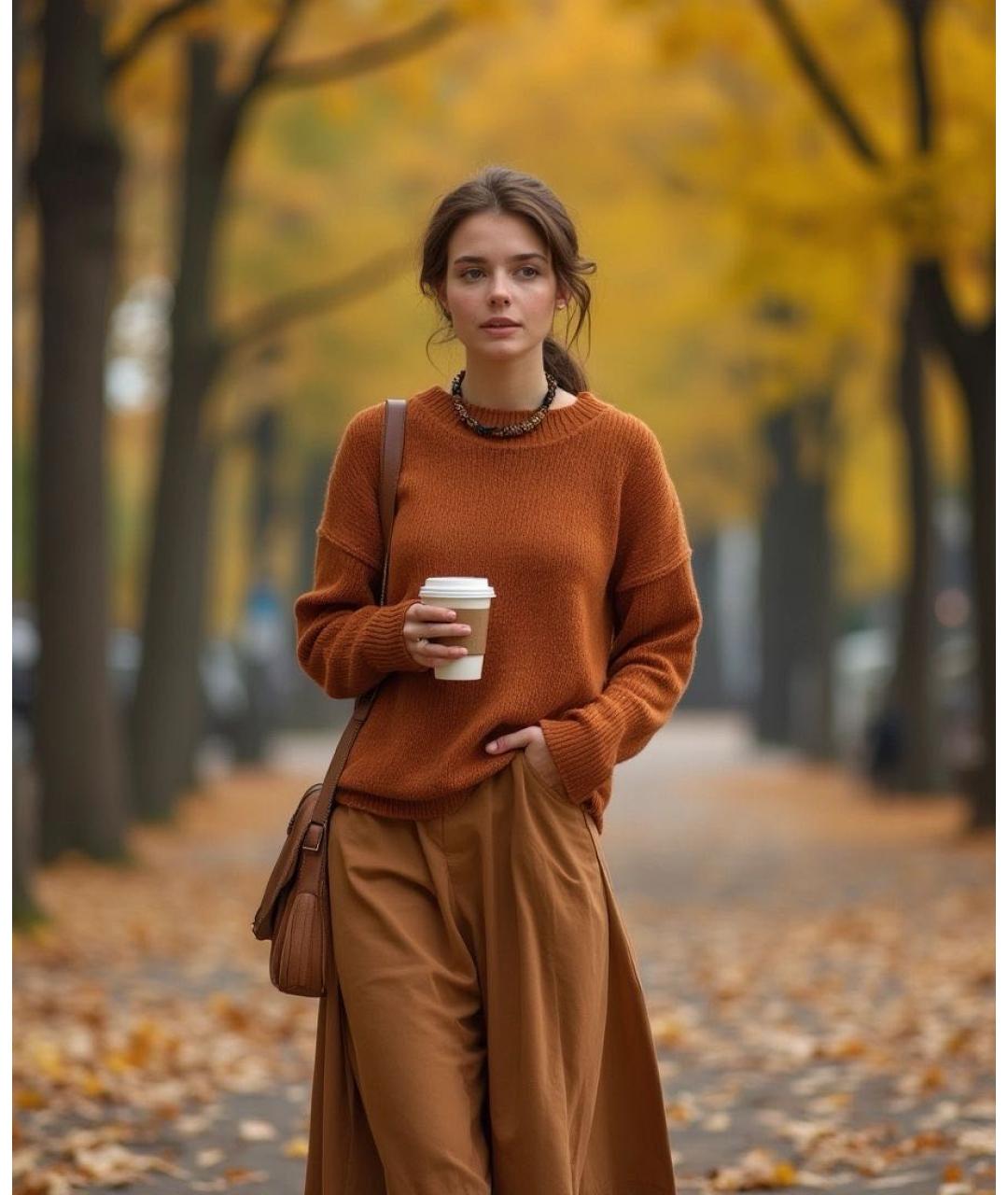 SPORTMAX Оранжевый кашемировый джемпер / свитер, фото 4