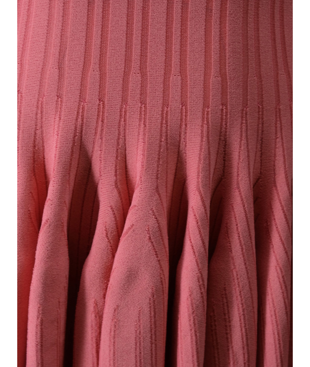 ALAIA Коралловое вискозное повседневное платье, фото 4