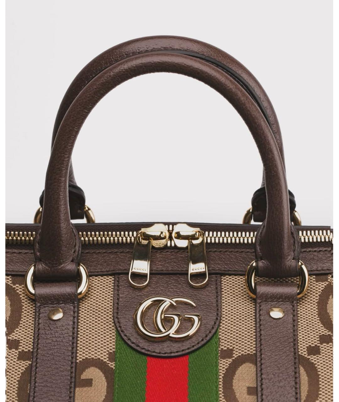 GUCCI Кожаная дорожная/спортивная сумка, фото 4