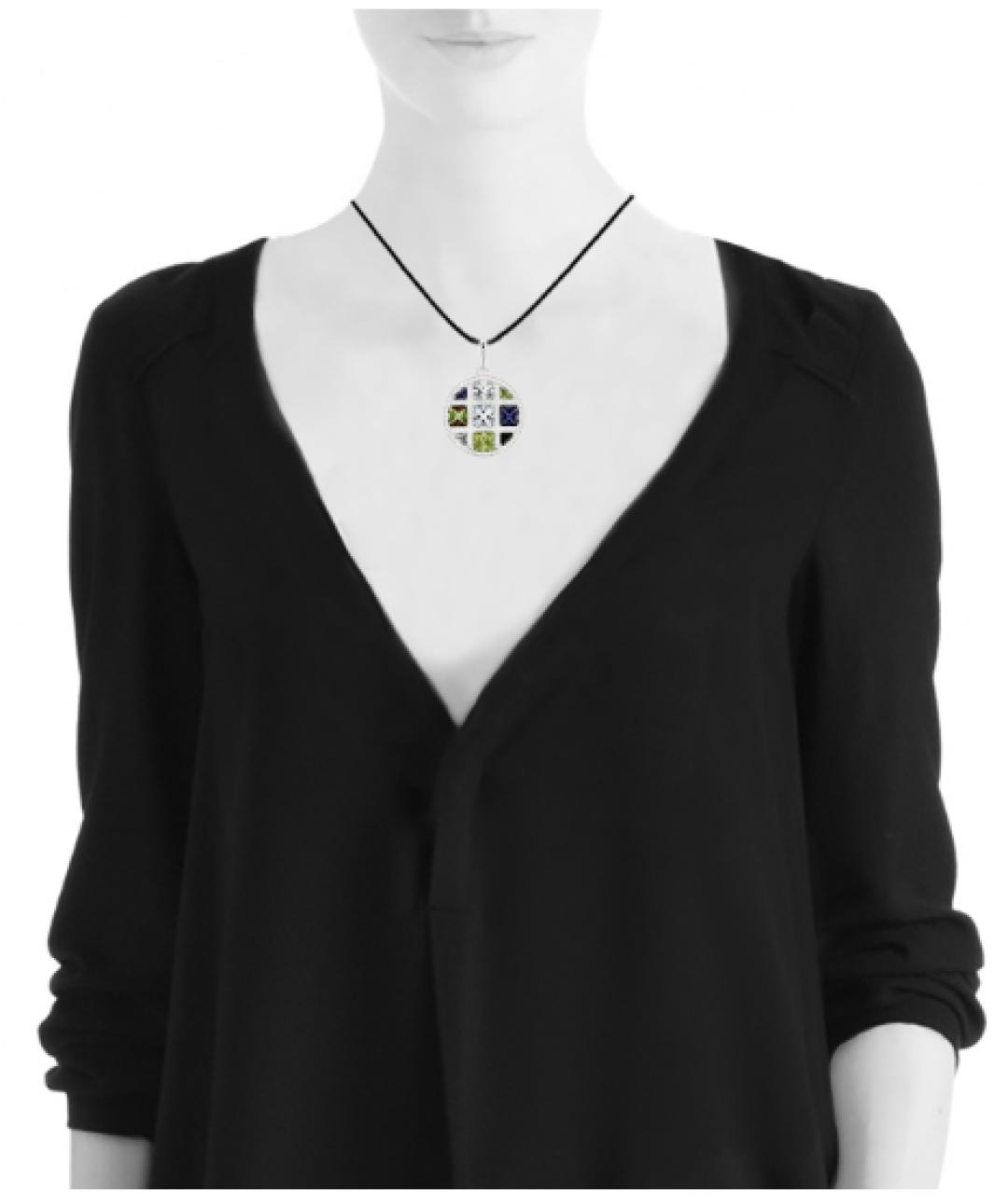 CARTIER Серебряное колье из белого золота, фото 3