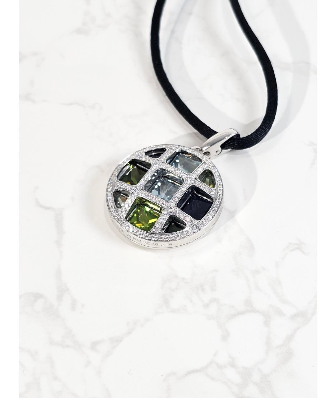 CARTIER Серебряное колье из белого золота, фото 4