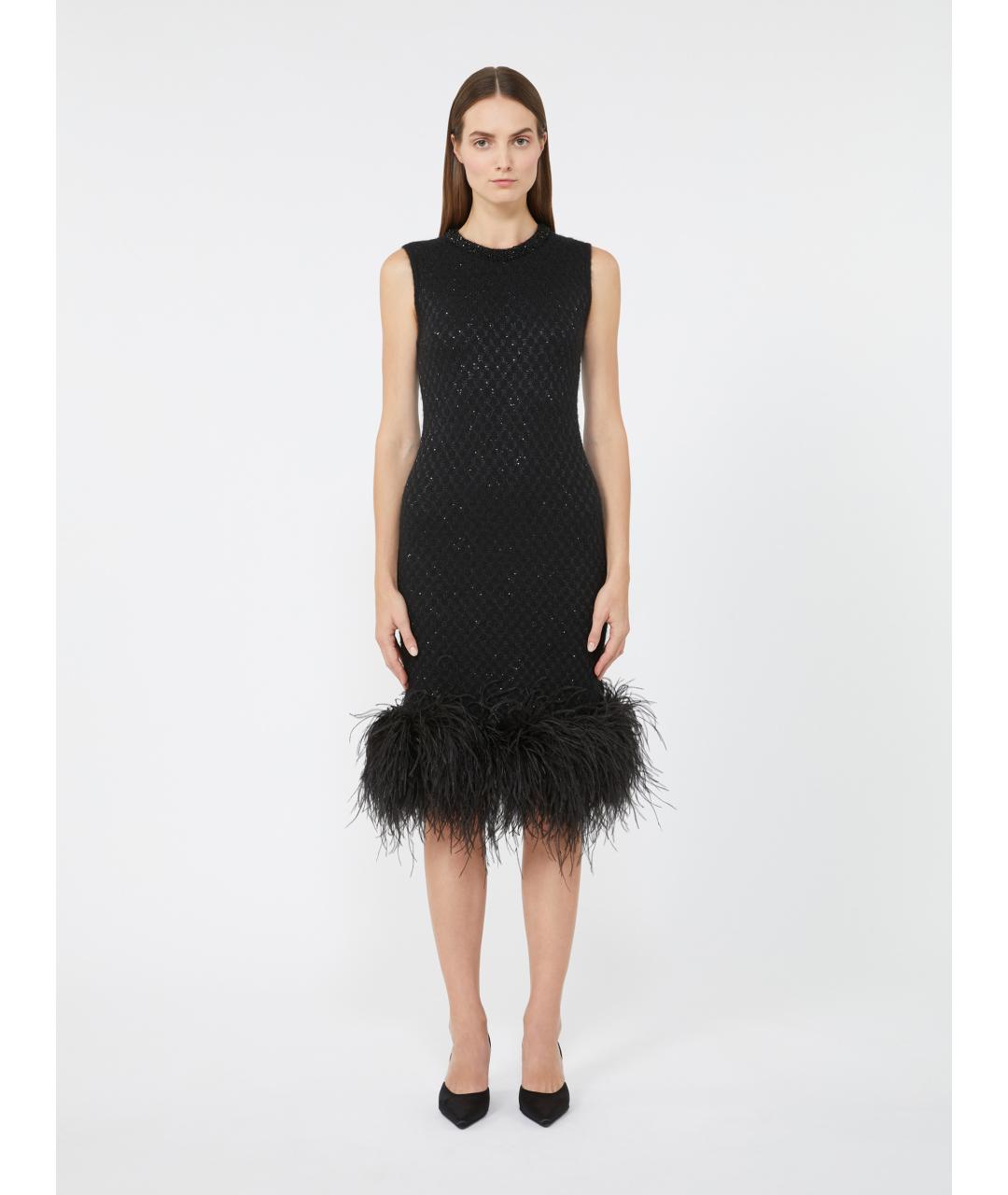 MAX MARA STUDIO Черное платье, фото 3