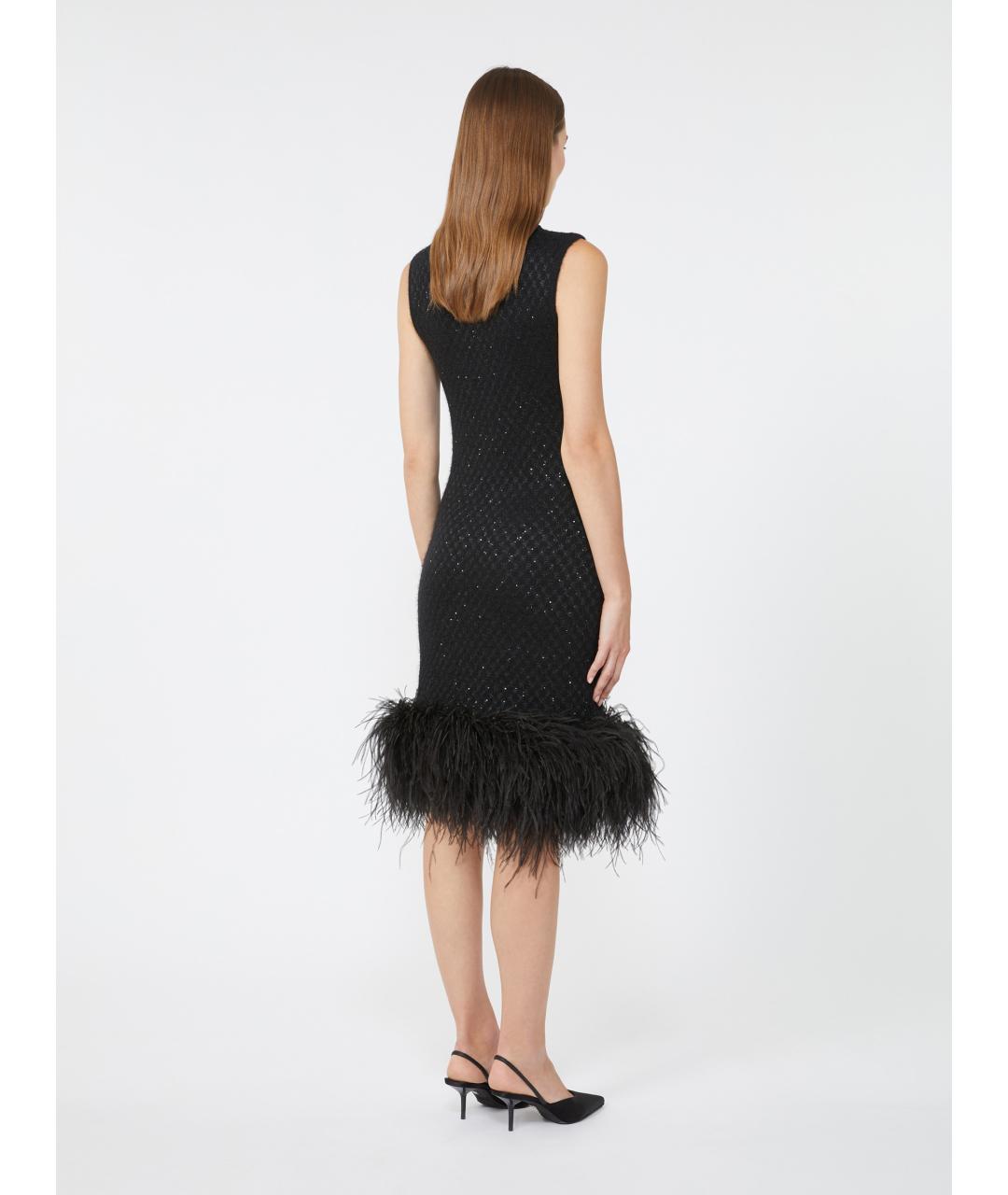 MAX MARA STUDIO Черное платье, фото 4