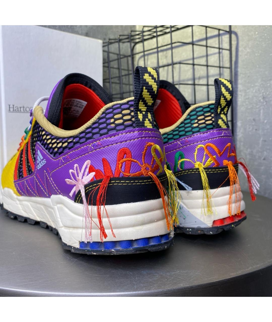 ADIDAS Мульти текстильные низкие кроссовки / кеды, фото 3