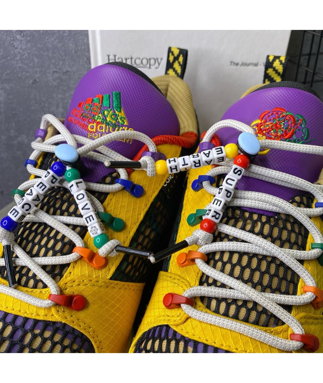 ADIDAS Мульти текстильные низкие кроссовки / кеды, фото 4