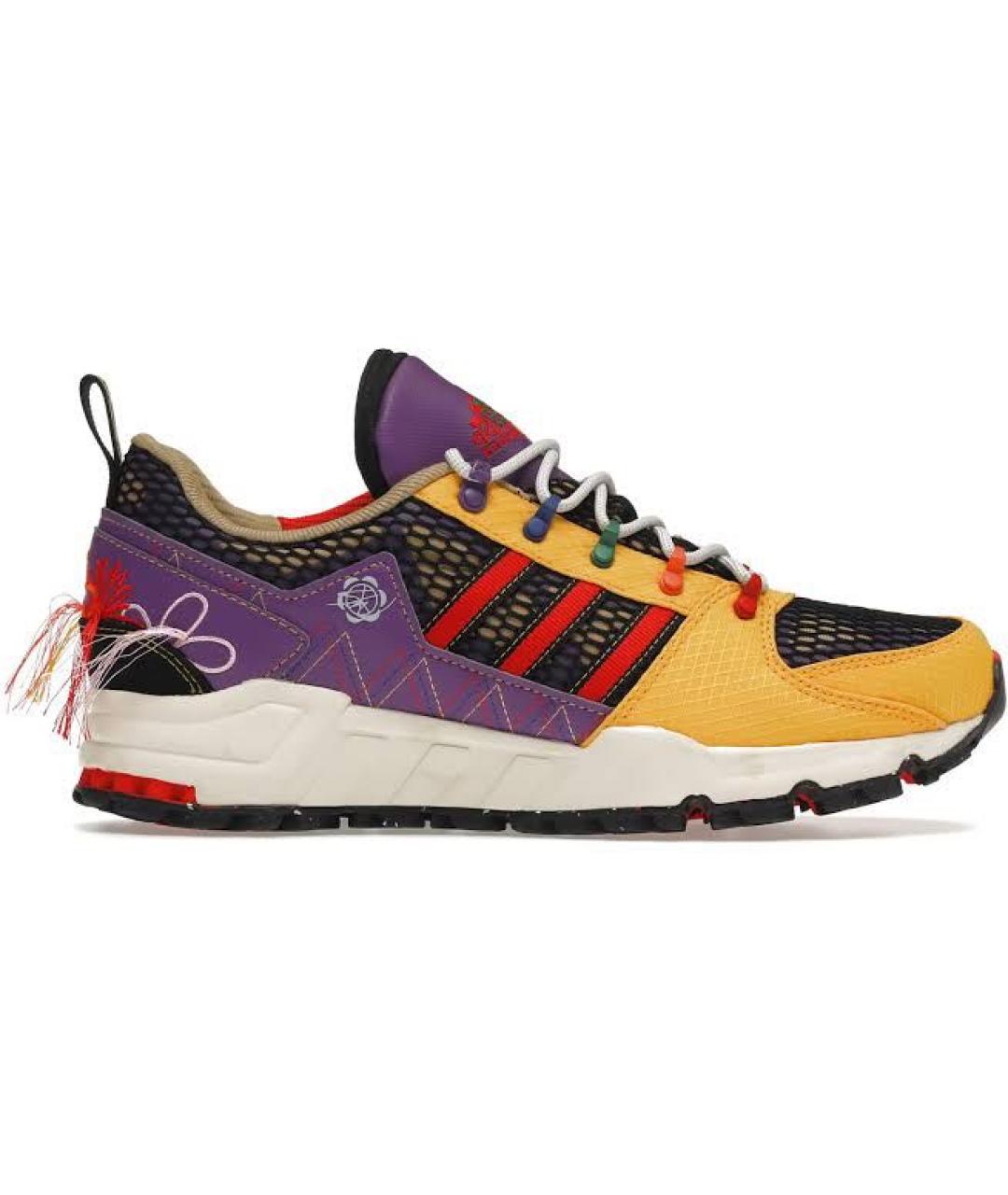 ADIDAS Мульти текстильные низкие кроссовки / кеды, фото 9