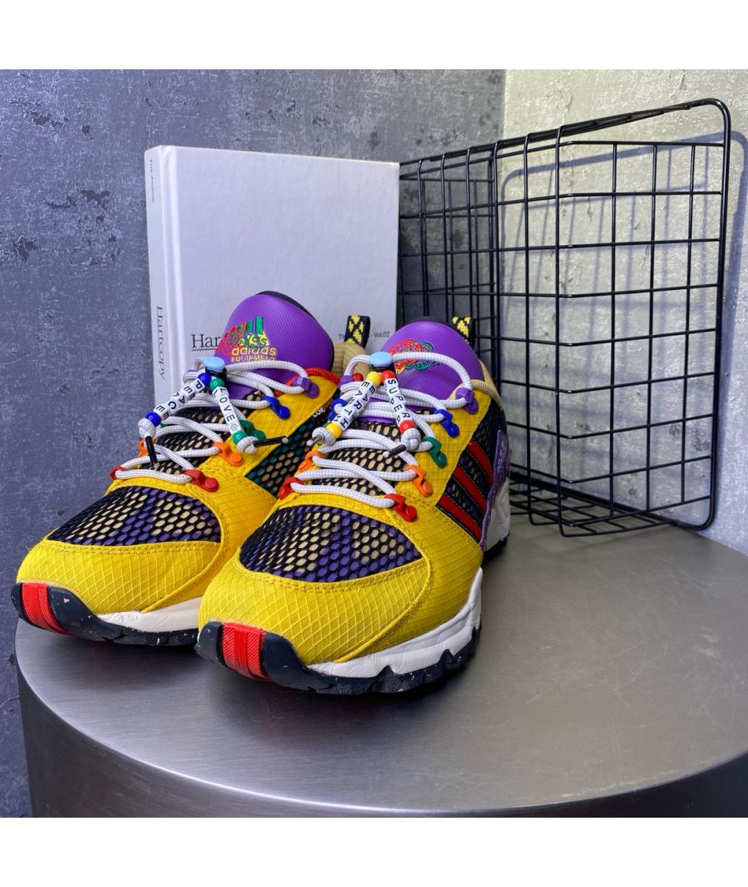 ADIDAS Мульти текстильные низкие кроссовки / кеды, фото 2