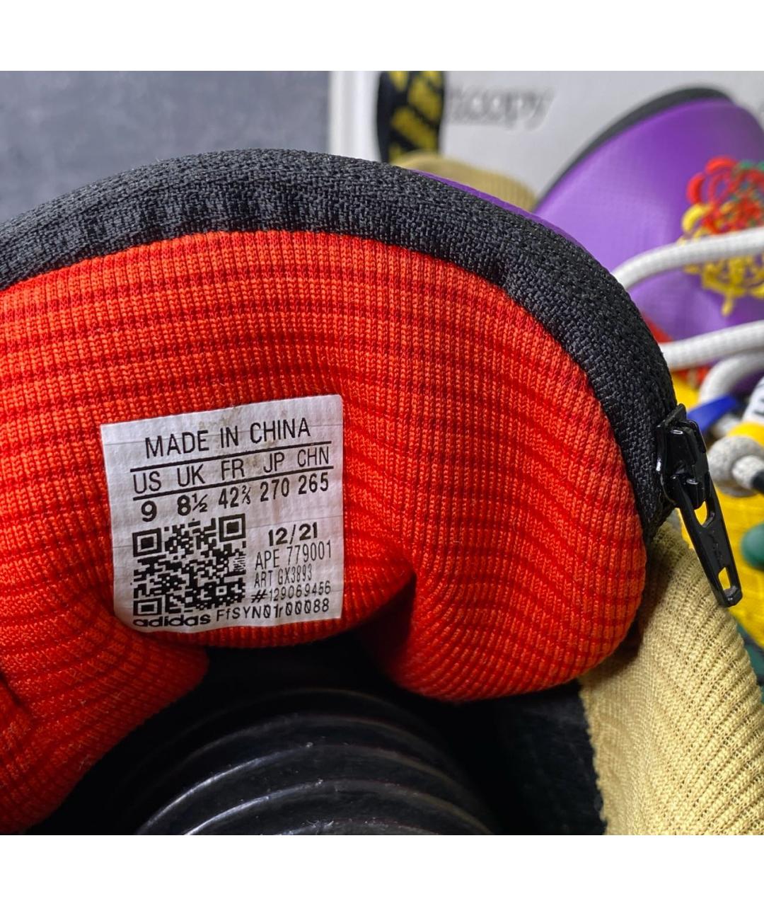 ADIDAS Мульти текстильные низкие кроссовки / кеды, фото 8