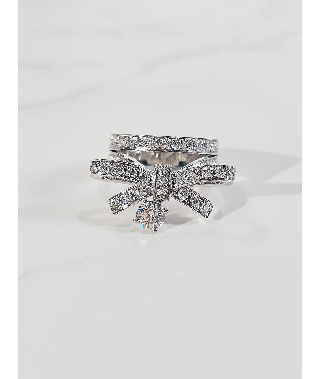 CHANEL Серебряное кольцо из белого золота, фото 2