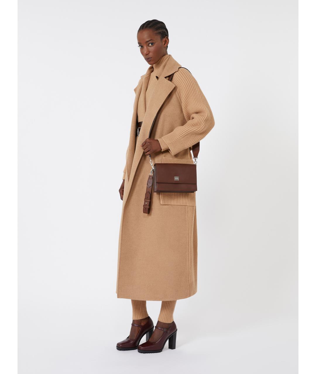 MAX MARA Коричневая сумка через плечо, фото 2