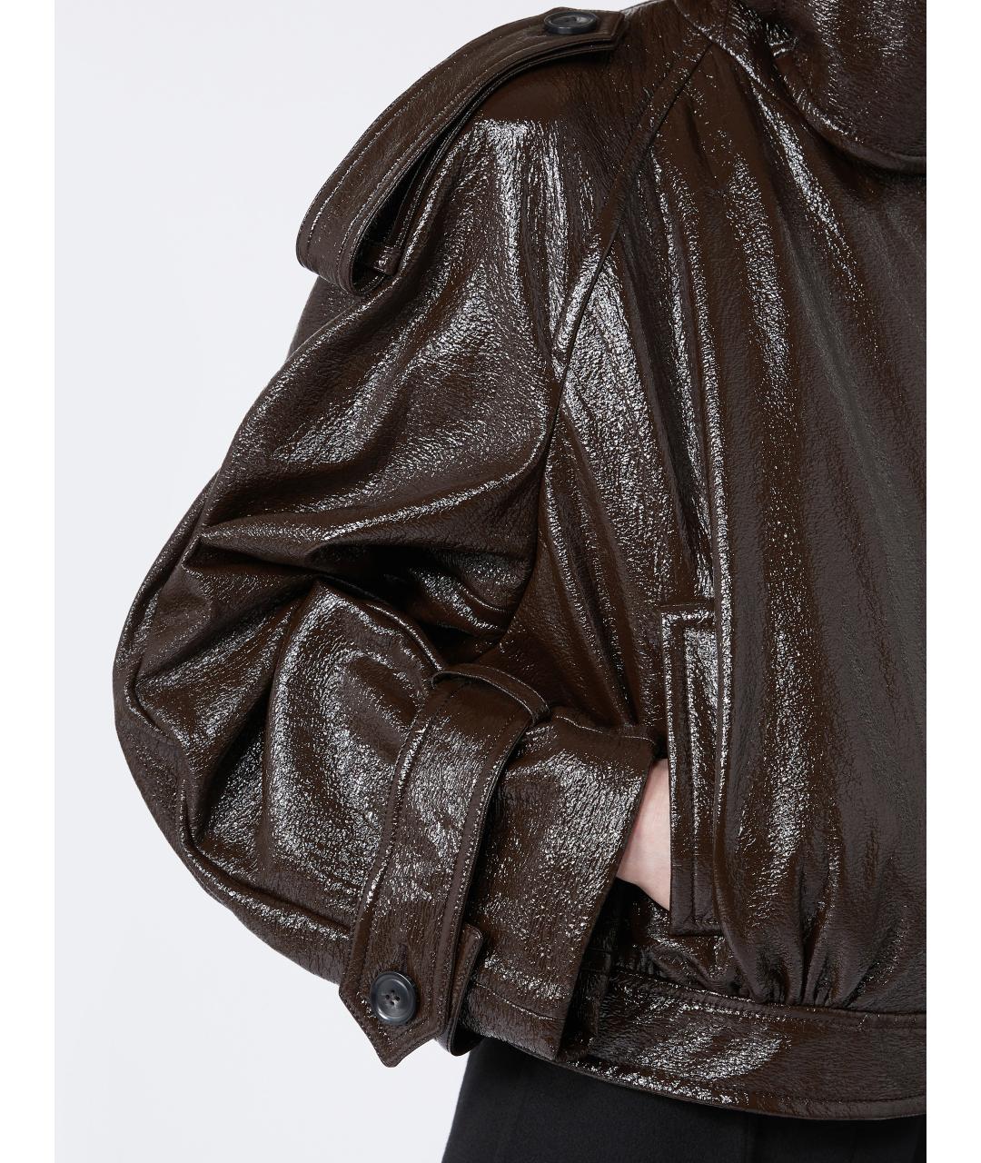 SPORTMAX Коричневая куртка, фото 5