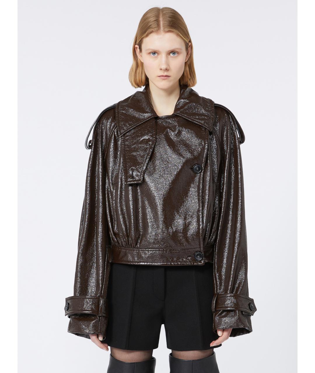 SPORTMAX Коричневая куртка, фото 3