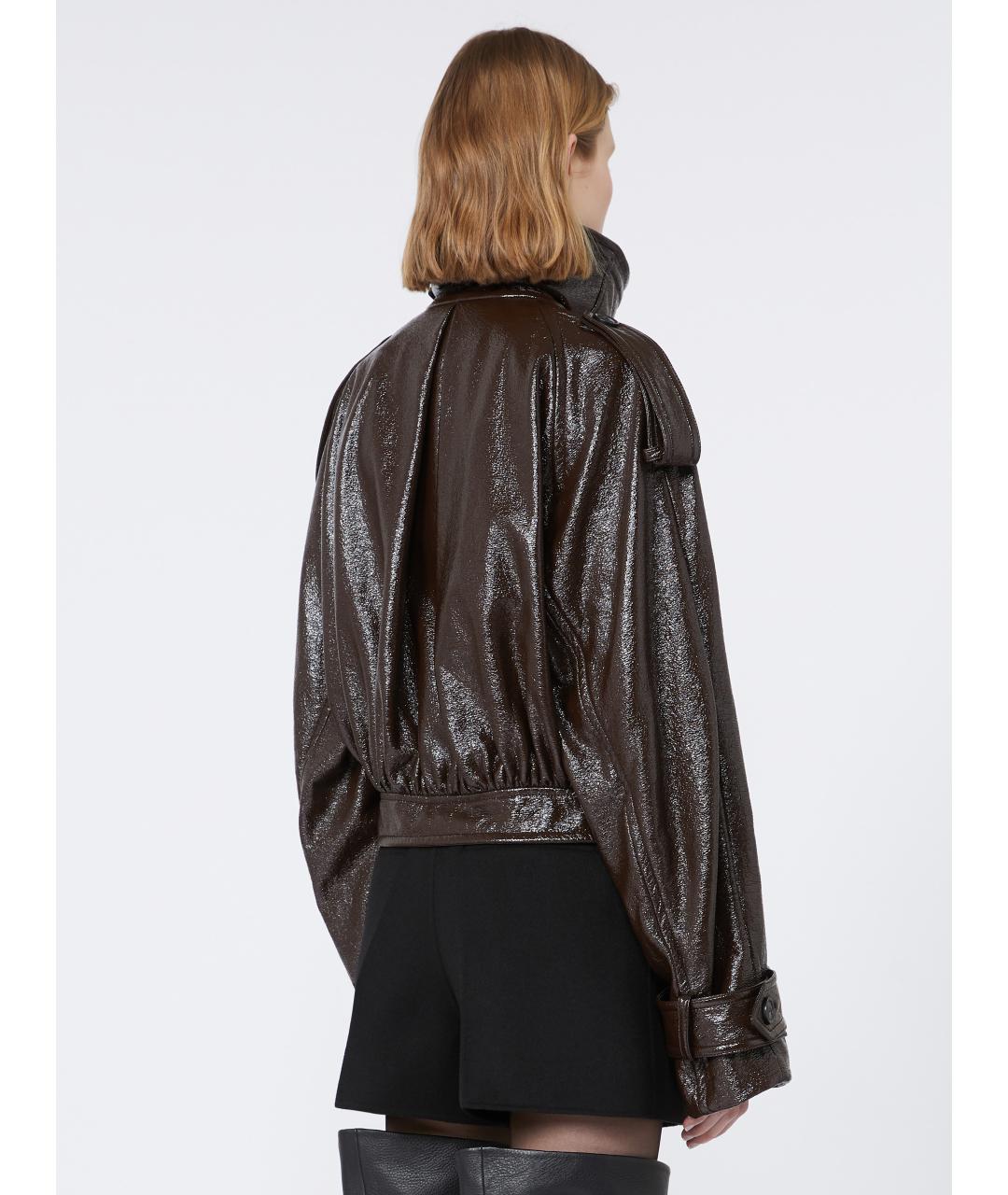 SPORTMAX Коричневая куртка, фото 4