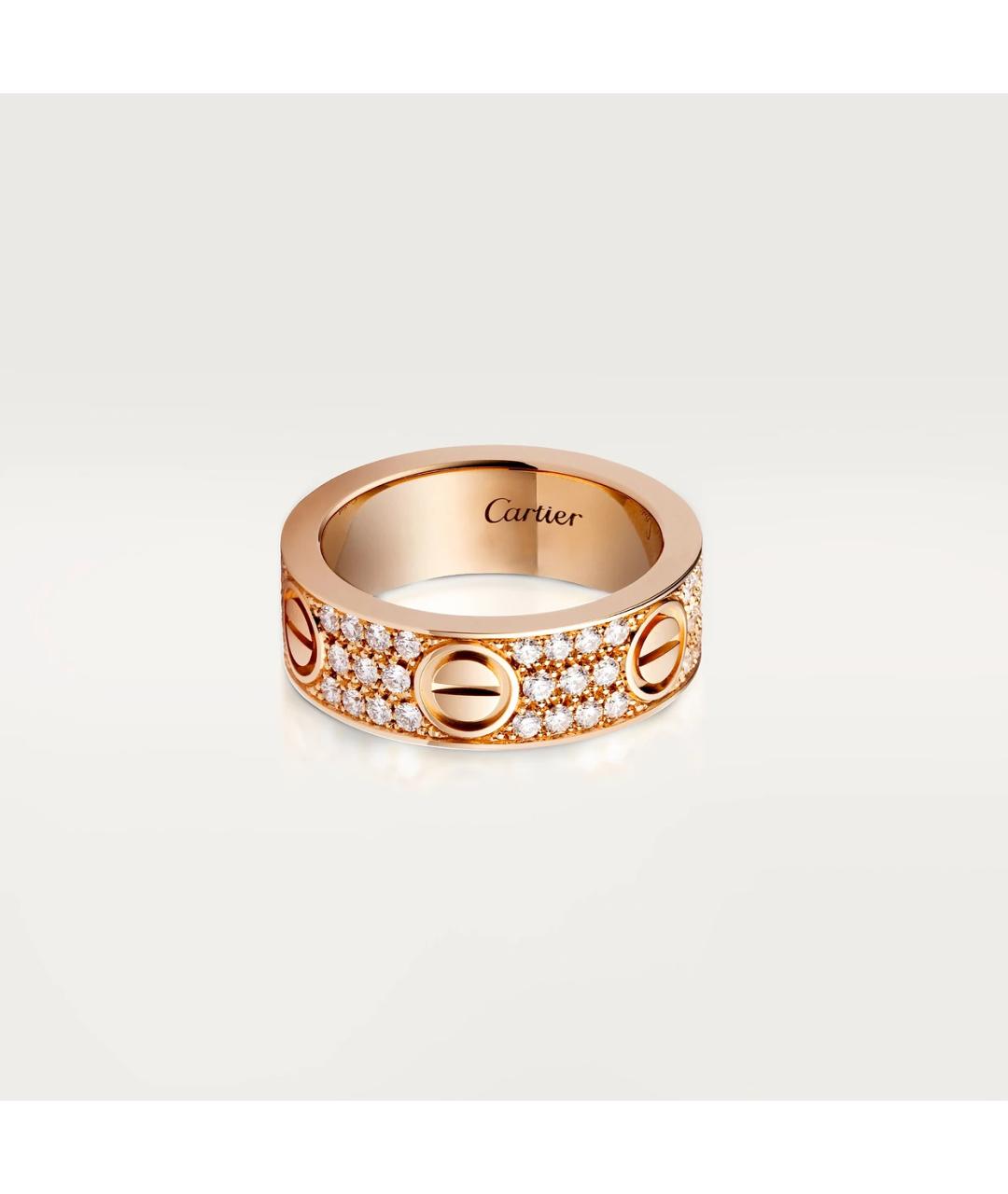 CARTIER Золотое кольцо из розового золота, фото 4