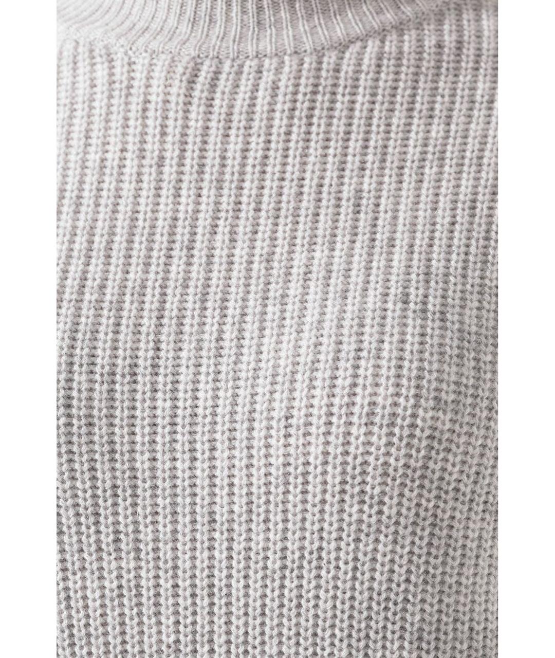 'S MAX MARA Серый кашемировый джемпер / свитер, фото 4