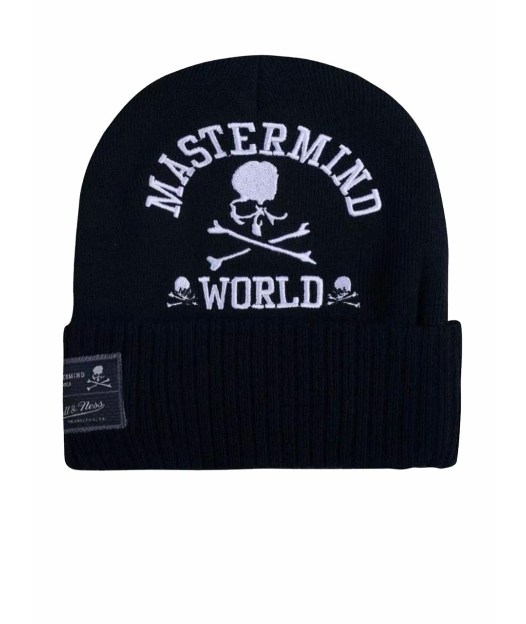 MASTERMIND JAPAN Черная шапка, фото 1