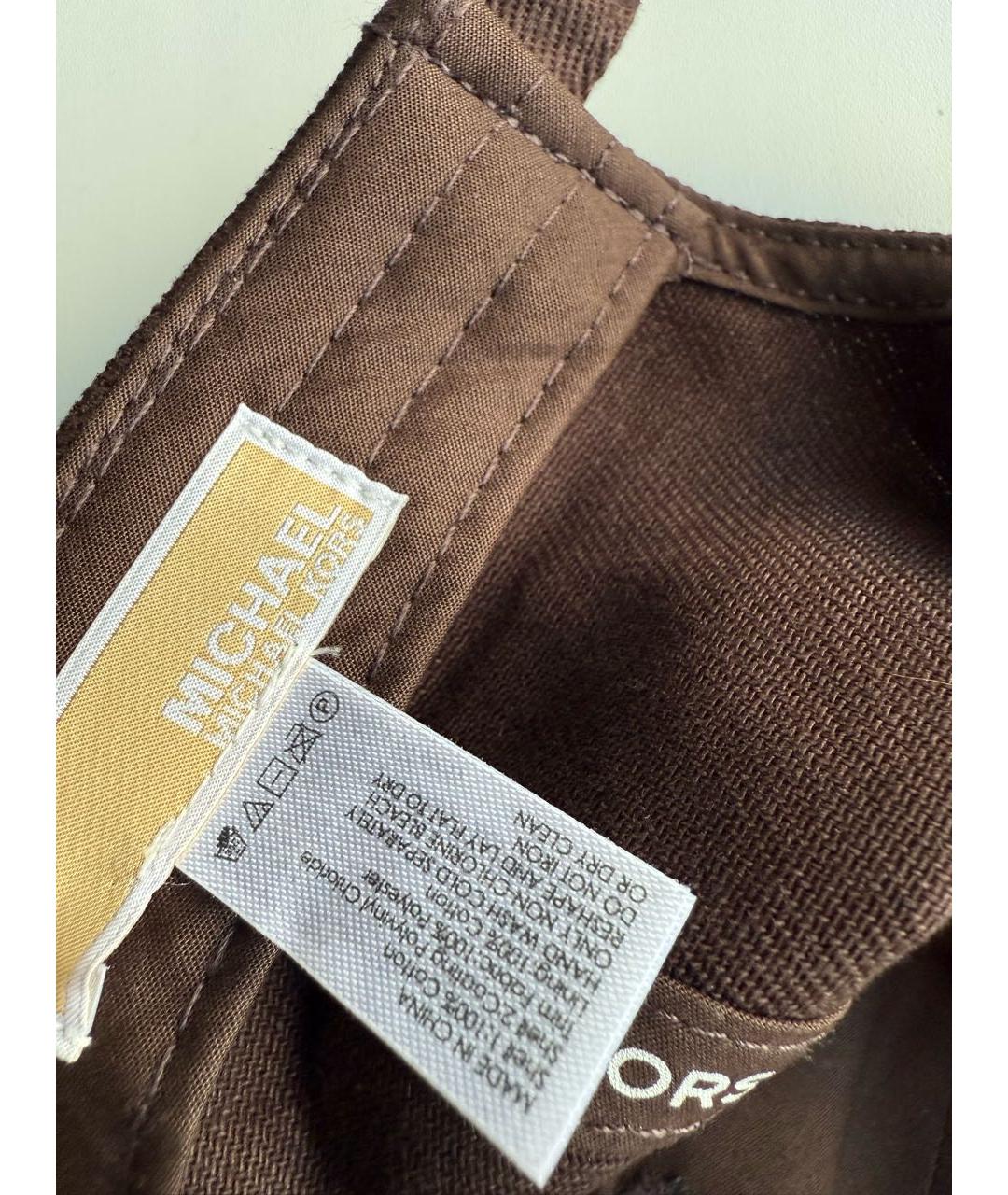 MICHAEL KORS Коричневая кепка, фото 4