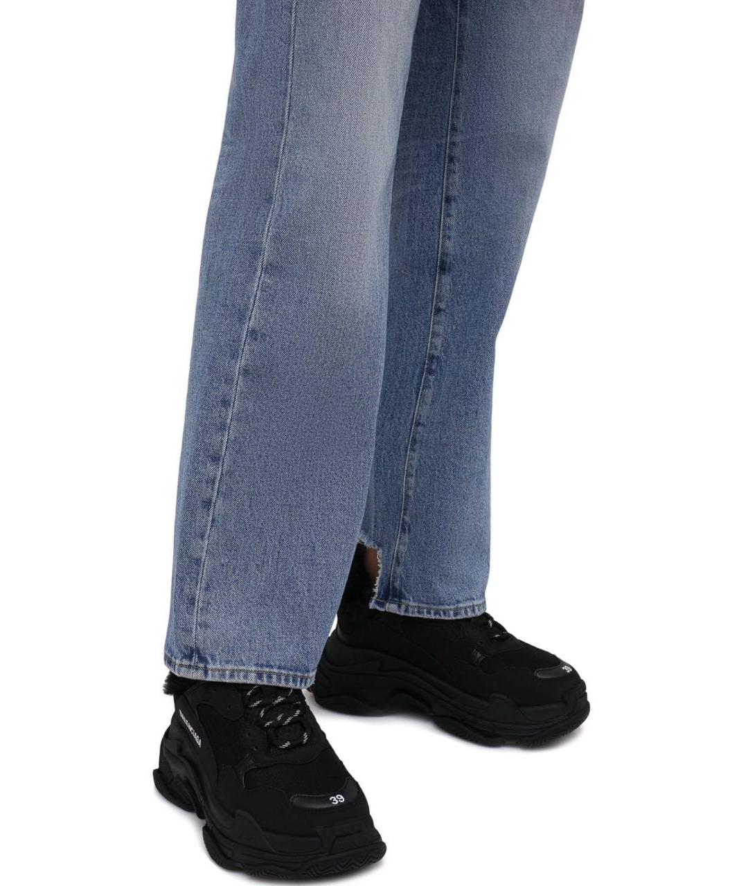 BALENCIAGA Черные кроссовки, фото 4