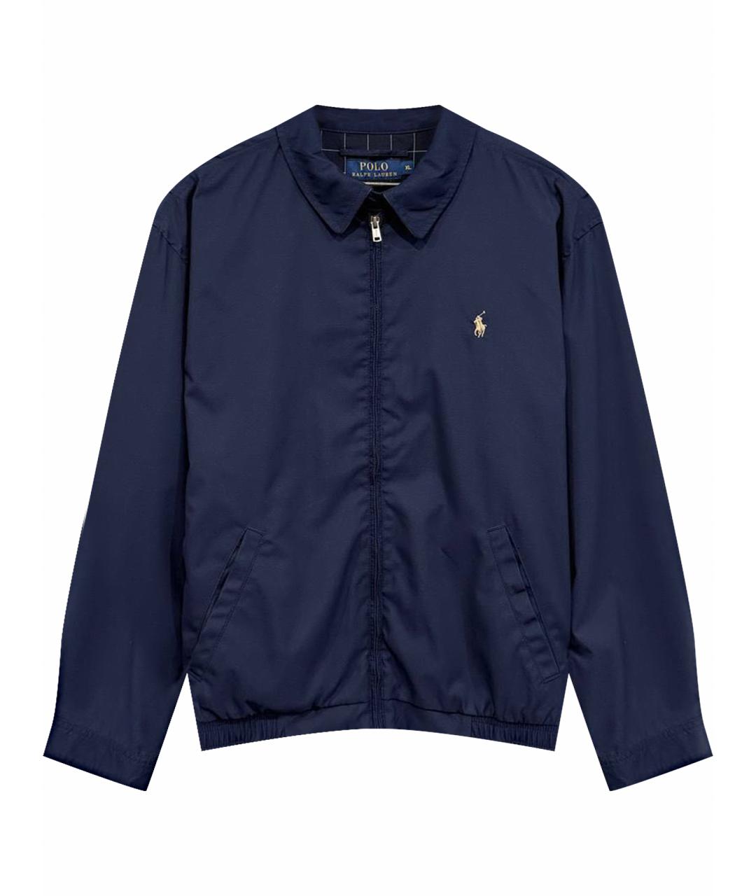 POLO RALPH LAUREN Темно-синяя полиэстеровая куртка, фото 1