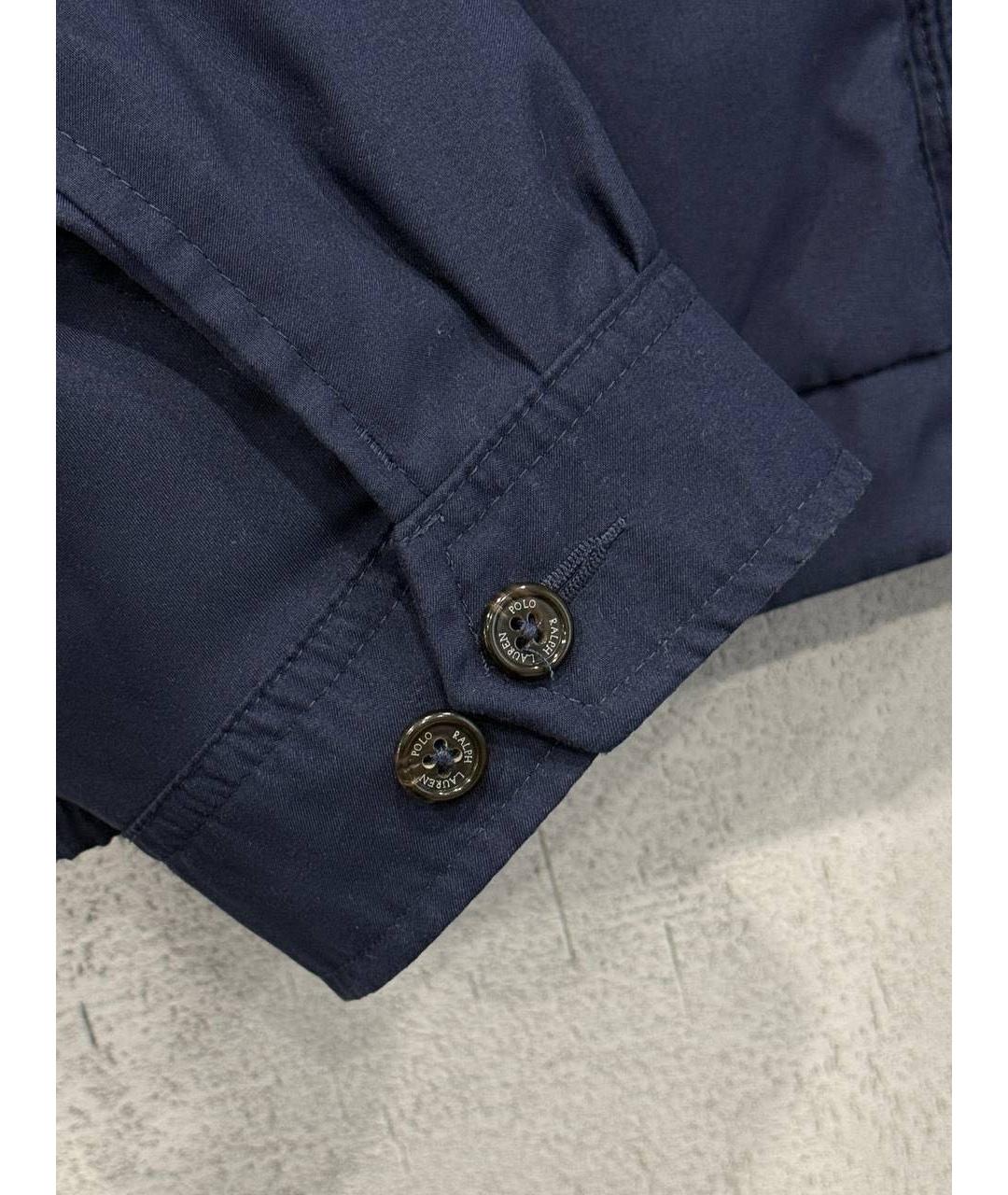 POLO RALPH LAUREN Темно-синяя полиэстеровая куртка, фото 5