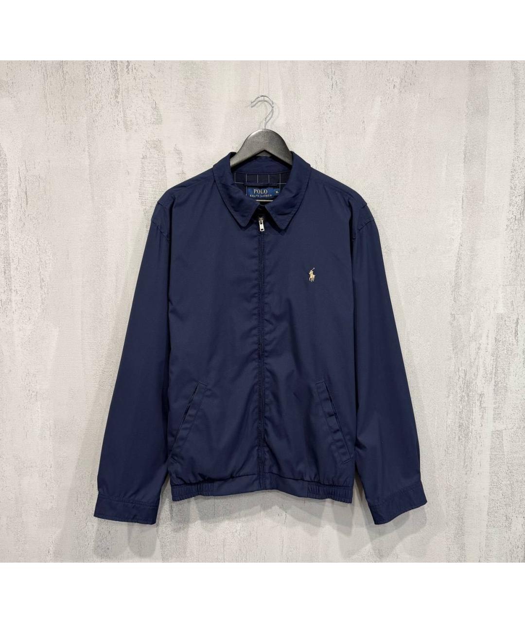POLO RALPH LAUREN Темно-синяя полиэстеровая куртка, фото 8