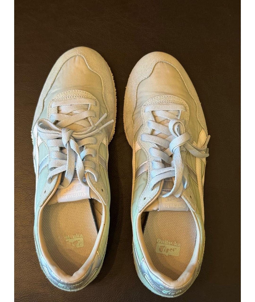 ONITSUKA TIGER Голубые текстильные кроссовки, фото 3