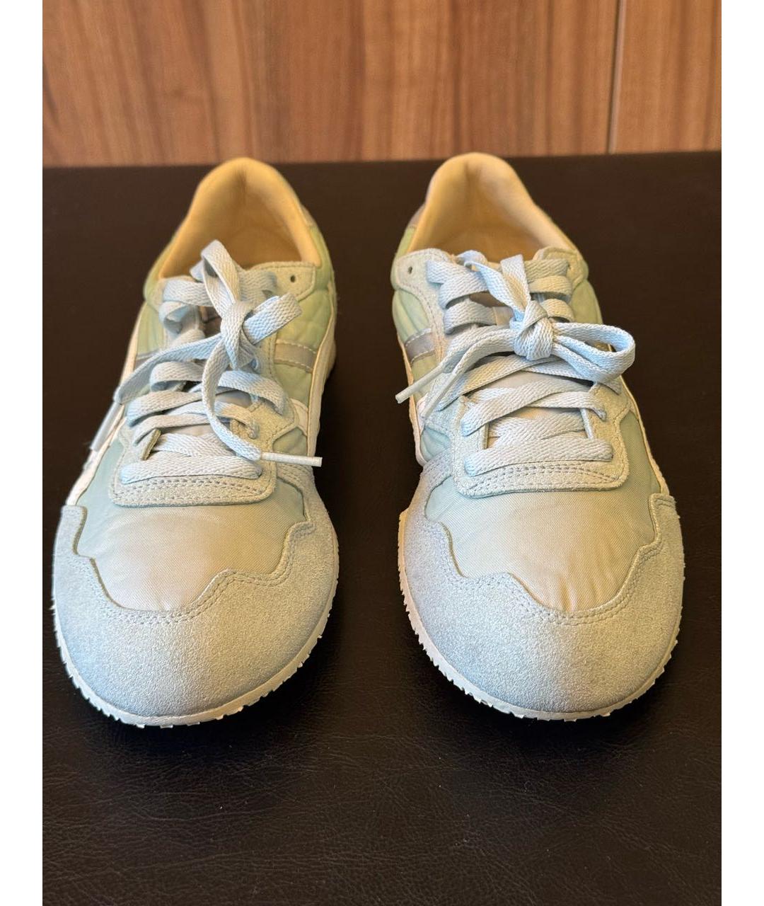 ONITSUKA TIGER Голубые текстильные кроссовки, фото 2