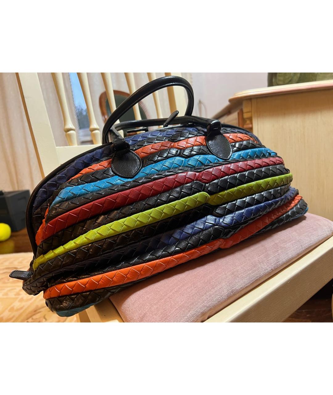 BOTTEGA VENETA Мульти кожаная сумка тоут, фото 7