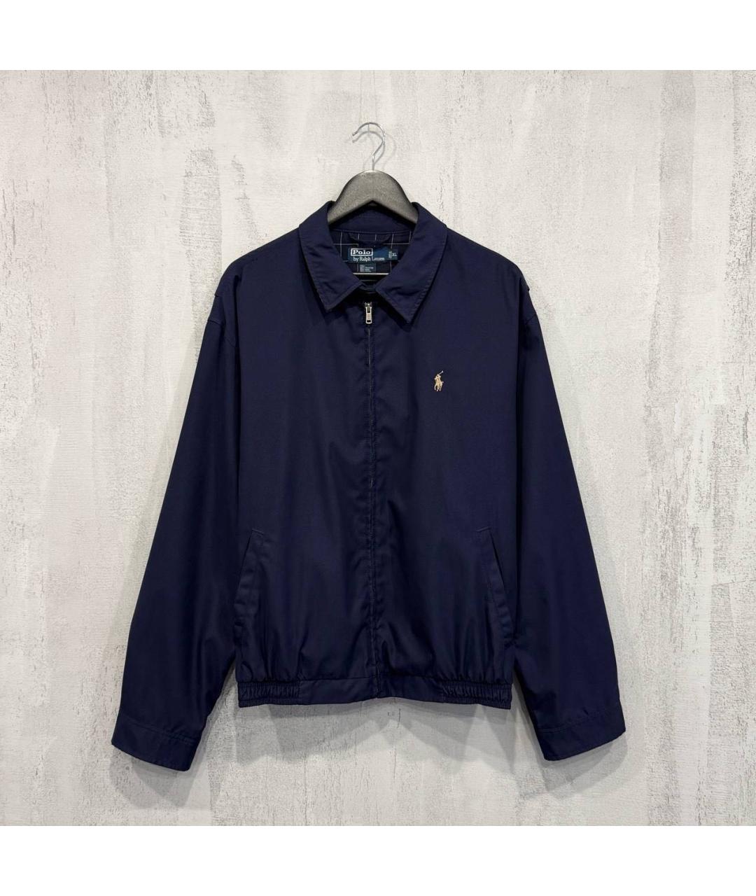 POLO RALPH LAUREN Темно-синяя полиэстеровая куртка, фото 8