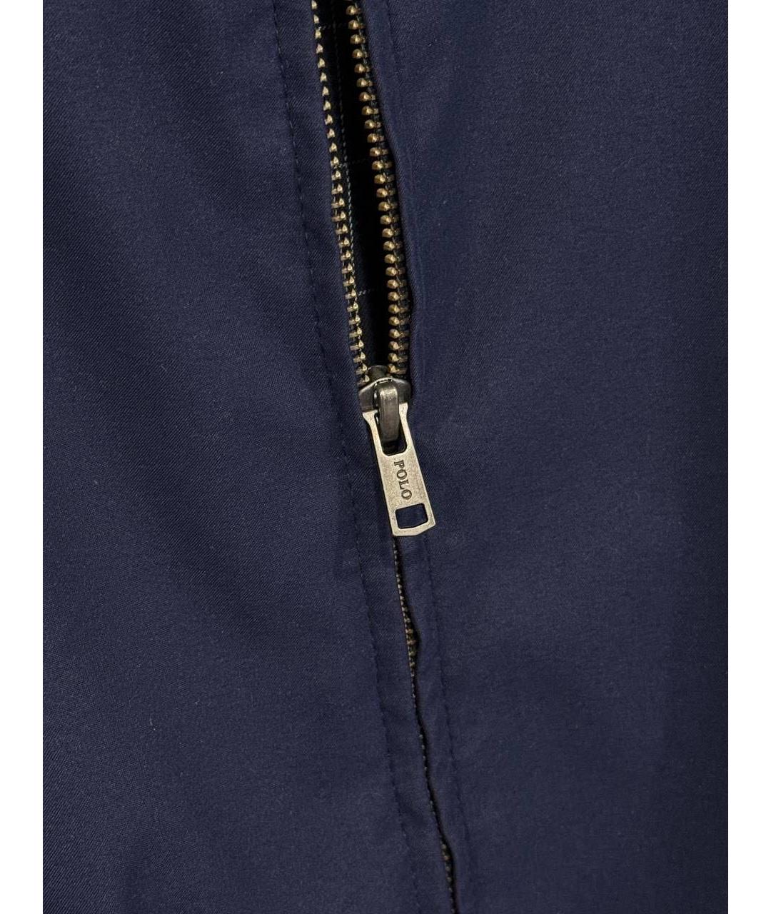 POLO RALPH LAUREN Темно-синяя полиэстеровая куртка, фото 3