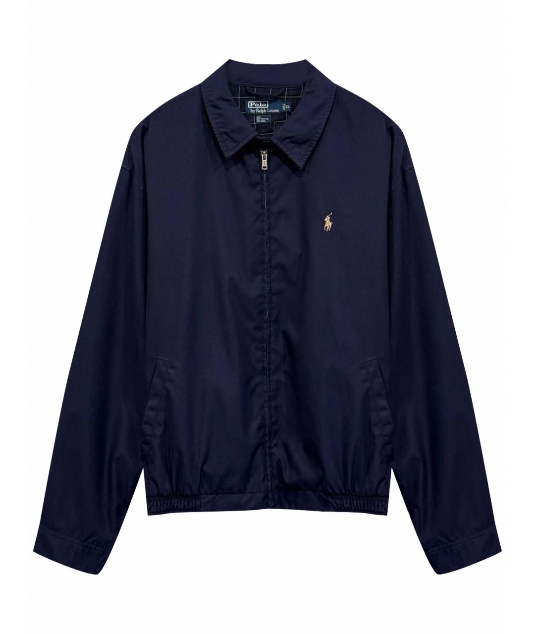POLO RALPH LAUREN Темно-синяя полиэстеровая куртка, фото 1