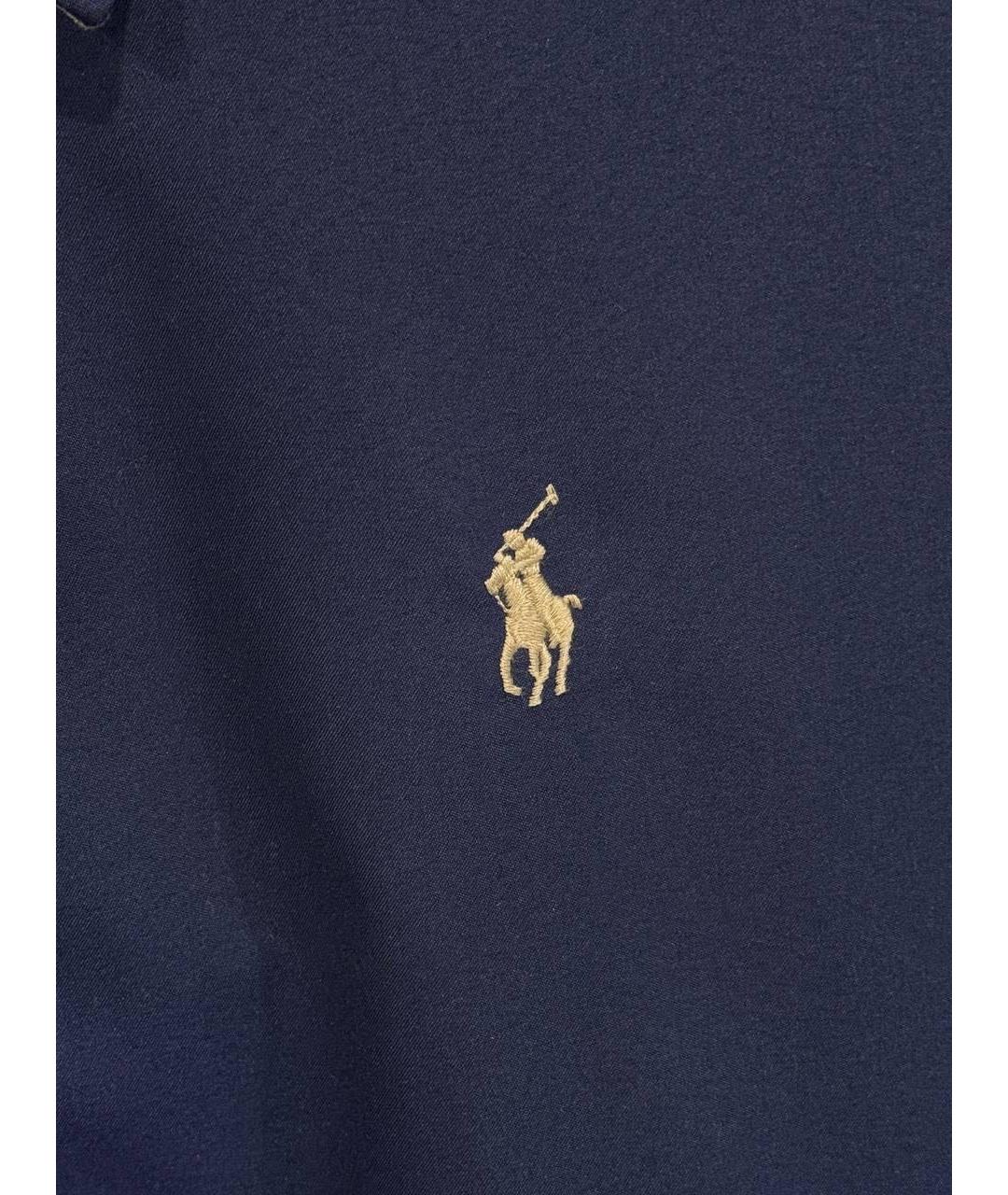 POLO RALPH LAUREN Темно-синяя полиэстеровая куртка, фото 4