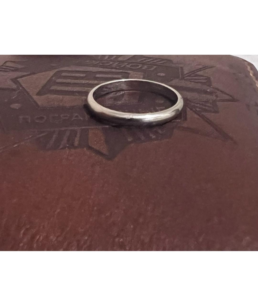 CARTIER Серебряное платиновое кольцо, фото 7